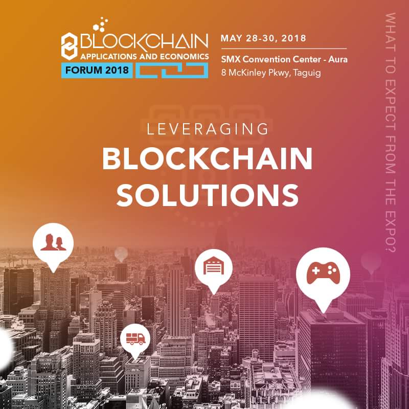 mosspole's tweet photo. Catch Mosspole at the Blockchain Applications and Economics Forum 2018 at SMX Convention Center – Aura, Manila, on 28-30 May 2018. 

Watch as we present and showcase what we can offer to the #blockchain and #ICO community!

#cryptocurrency #crypto #cryptocurrencies https://t.co/mSsN0K7uov