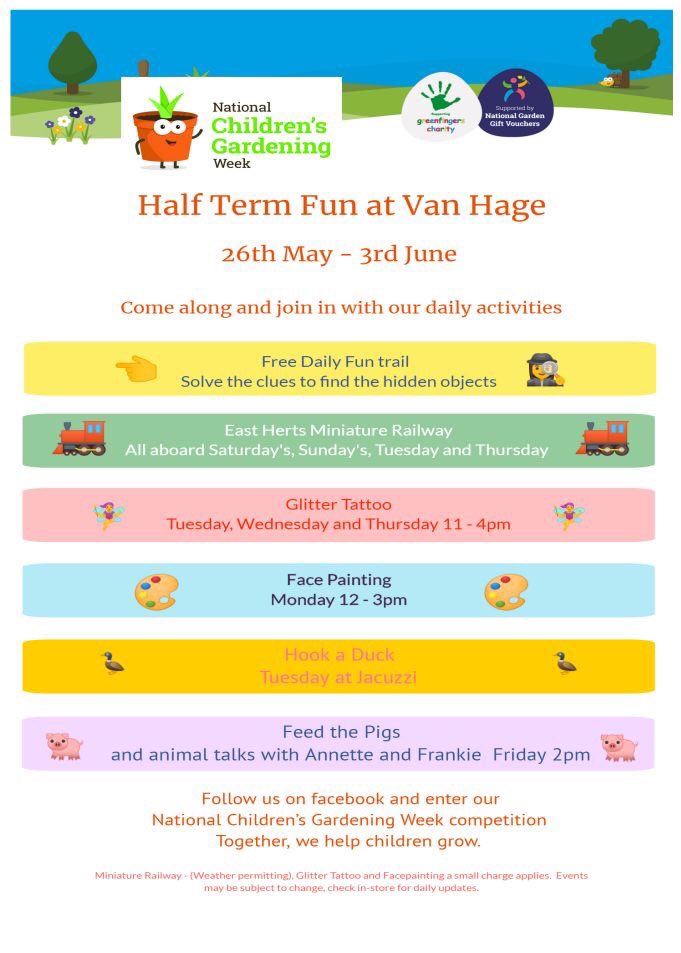 VanHage's tweet image. Check out our half term itinerary, dont miss the fun!
#halfterm #funwiththekids #greatdayout #placetobe #family #holiday #fun #happy #friends