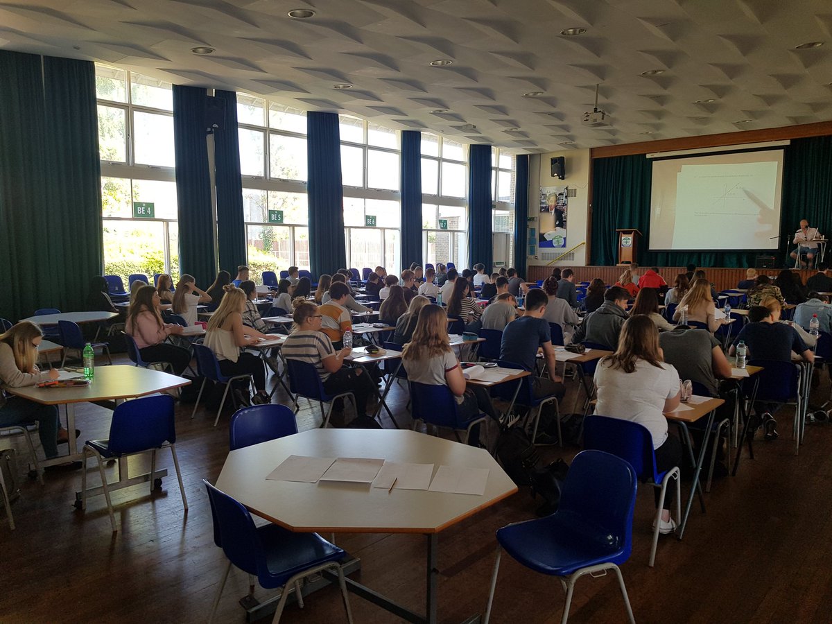 TeacherTowers's tweet photo. Approximately 70 year 11 students from @BradonForestSch working through the second half of a paper with @MathsWiddop to prepare for Thursday's first Maths GCSE paper. Foundation session starts at 12pm! #MathsGCSE #gettingrevisionoutoftheway #earnyoursummer https://t.co/atoNDyWq81