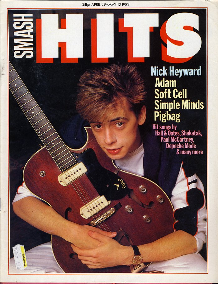 Happy 57th birthday to Nick Heyward: hope he has a fantastic day today... 