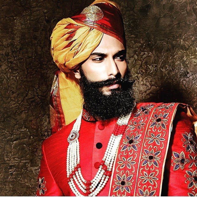 OfficialMrIndia's tweet photo. Mr India World 2014 Prateek Jain nailing the Royal look❤️👑
#SundayFunday #RoyalThisMorning #RoyaltyReturns #BeardGang #Handsome https://t.co/ahsccndIHm