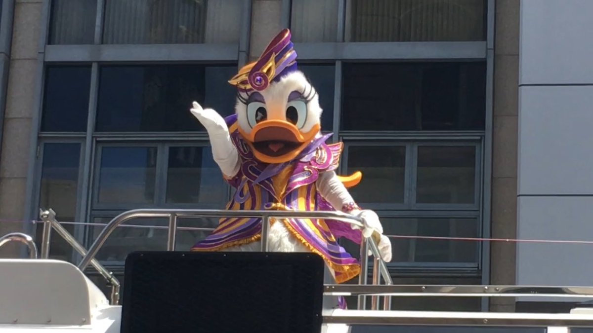 すうじ星 ミッキーたちがやってきた 神戸まつり18 デイジー 嬢が可愛いすぎた