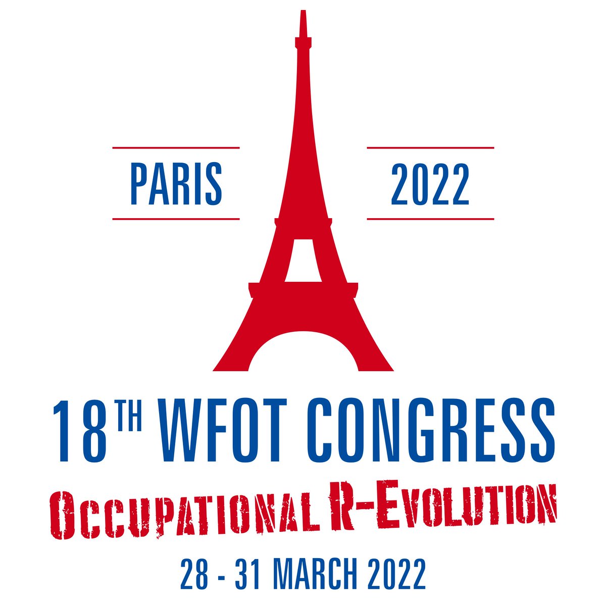WFOT on Twitter: "Join us in #Paris March 2022 for the Occupational R-Evolution. Start planning now #WFOT2022… "