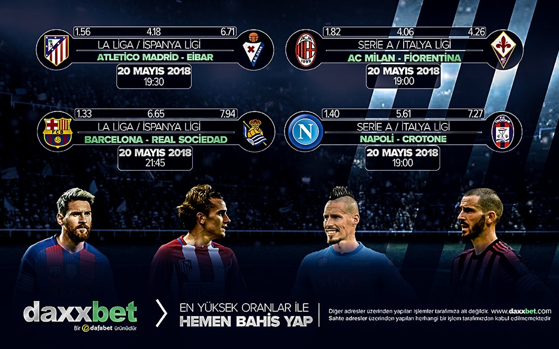Hemen Oyna Sende Kazan daxxbet.com  #PremierLeague #Bundesliga #LaLiga #LaLiga #SerieA #superlig #Ligue1 #Euroleague #ChampionsLeague #Casino #WorldCup #Englang #Turkey #Spain #Italy #France #England #Germany #Barcelon #AtleticoMadrid #Milan #Napoli #Messi #Griezmann