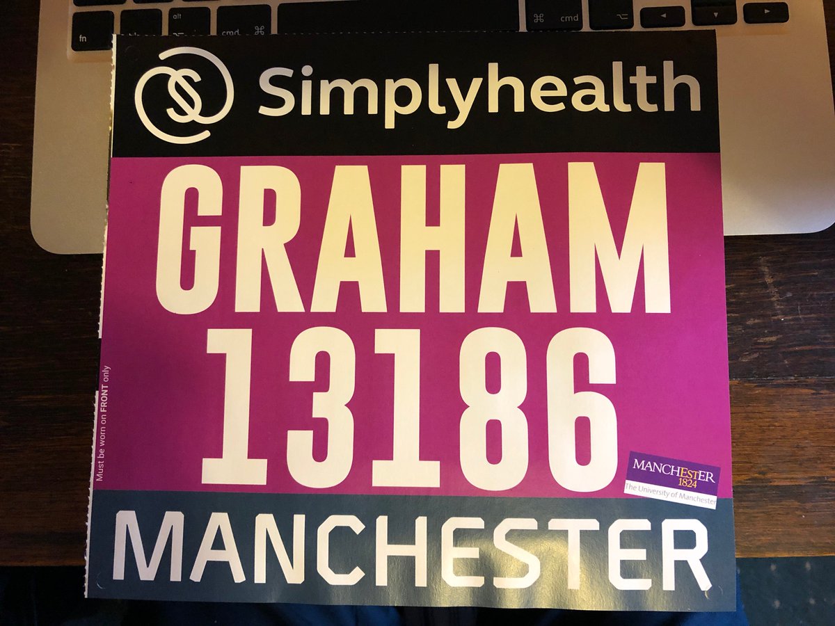 The <a href="/UoMpurplewave/">UoM Purple Wave</a> at today's #GreatManchesterRun 10K is over 2000 strong! You can follow my progress from 13:55 by downloading the <a href="/greatruns/">Great Runs</a> app and adding 13186 in the live tracking section. See you at the finish line! 🏃‍♂️🏅
#givingback justgiving.com/fundraising/gr…