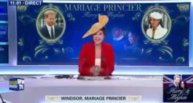 BFMTV_Inside's tweet photo. Grand succès pour la spéciale #MariagePrincier de @BFMTV : 520 000 téléspectateurs en moyenne entre 9h et 15h (5% de PDA), 3ème chaîne de France et leader TNT ! 👏🏻 Bravo à toutes les équipes #bfmtv mobilisées ! #HarryandMeghan https://t.co/jqXd0v5WLs