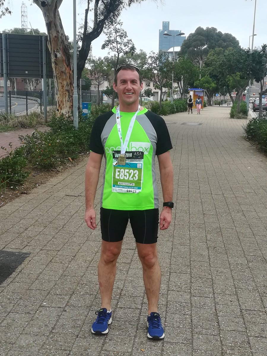 ClaudetteLangle's tweet photo. #CT12RUN #FNBRUNYOURCITY i#FNBRunYourCity @FNBSA @KFMza
Chiling after a good run. Congratulations all participants! https://t.co/PEp6pooh0b