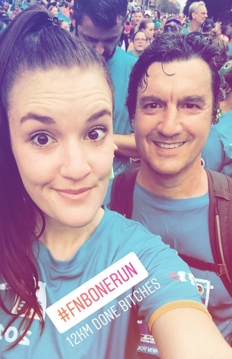 radio_leila's tweet image. Ran my first race today. Won’t lie feel pretty fucking awesome #fnbonerun #runyourcity