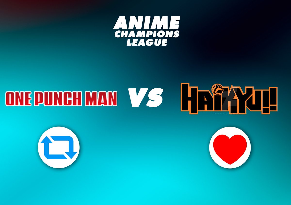 SelectaVision's tweet image. ¡Último duelo antes de los cuartos de final! #OnePunchMan vs #Haikyu 

#AnimeChampionsLeague