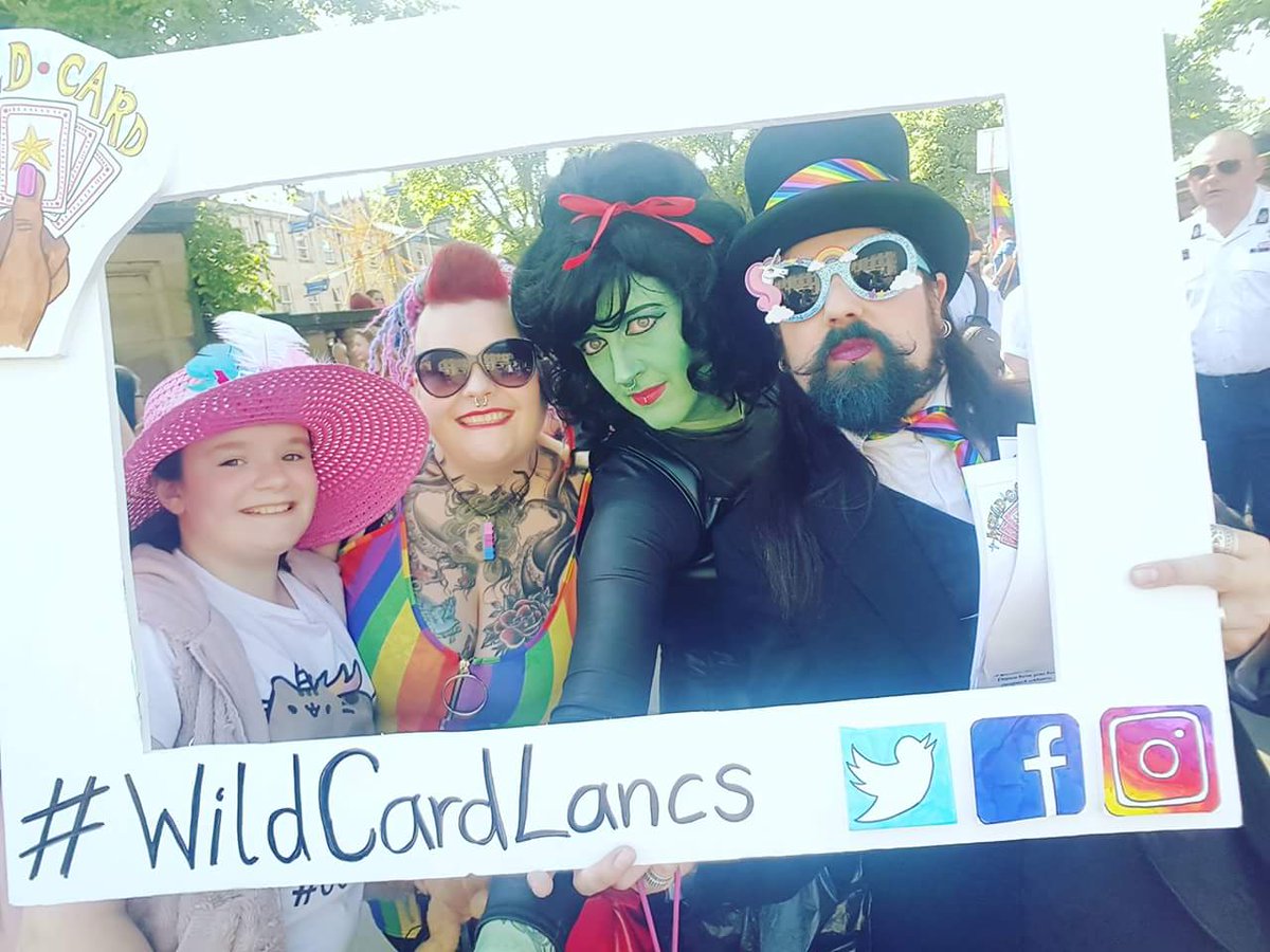 The #WildCardLancs team having fun in the sun yesterday at @PrideLancaster #LGBTQ #LancasterPride #Pride  #AltClubNight #Lancaster #Lancashire #Diversity #LoveIsLove