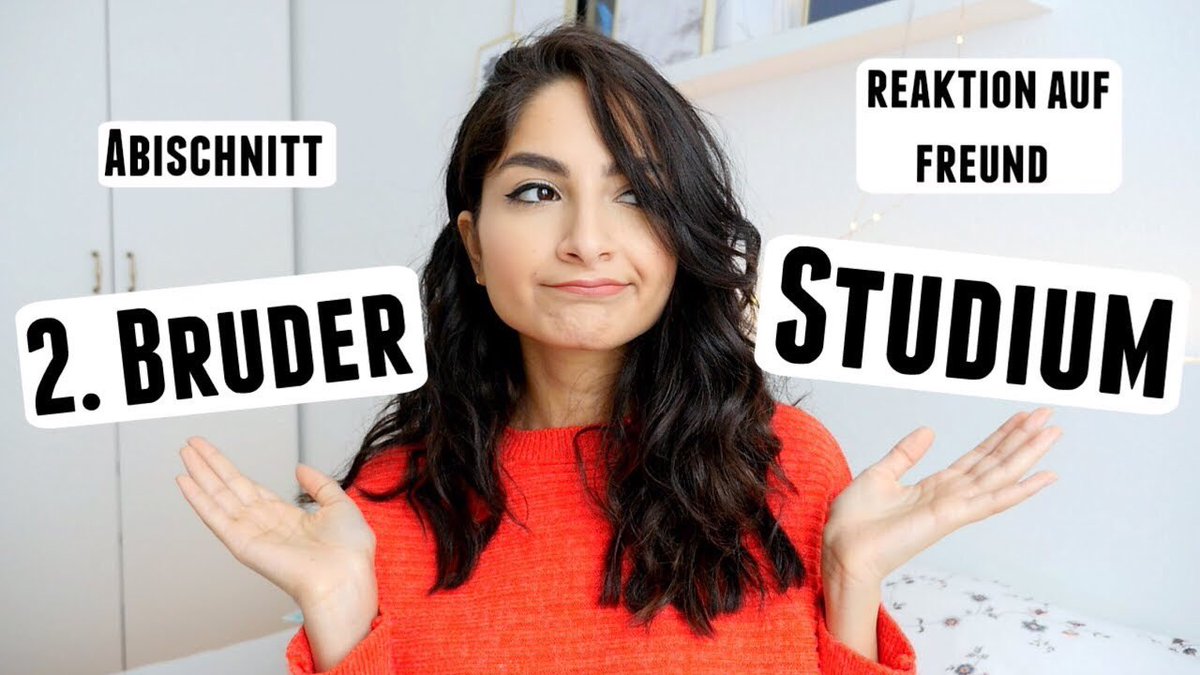 Hab wieder eure meist gestellten Fragen beantwortet! 
Mein 2. Bruder, Studium, Abischnitt, etc... 
youtu.be/d6YGq_T_L0Y
Hoffe es ist interessant! ☺ RT!