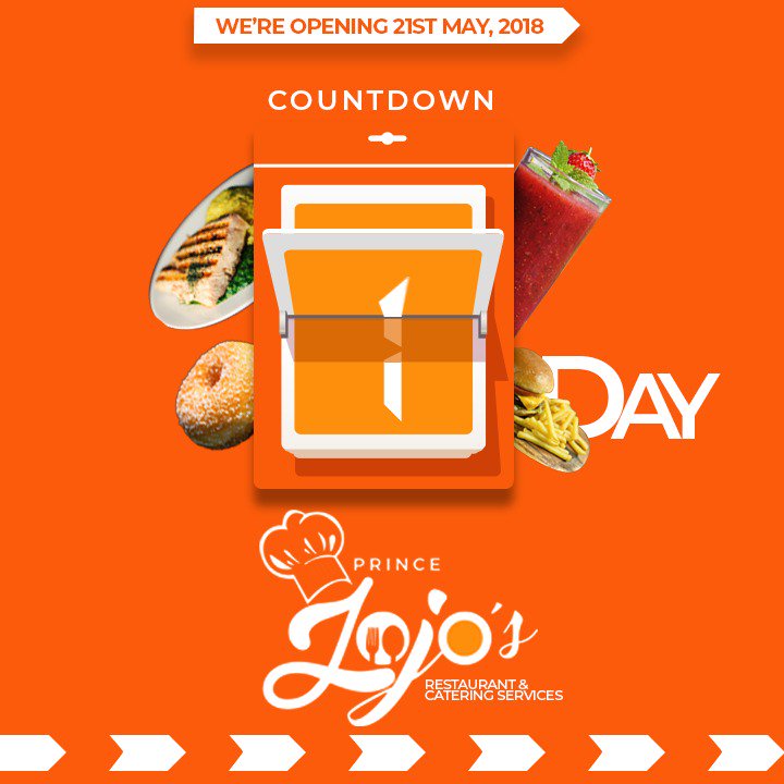 PrinceJojosRes's tweet photo. Hello Ilorin city, be our guest 2moro 10 am @unilorin, let's host y'all foodies to the best of flavours, food and fun with family &amp; friends 🍱🍮🍩🍰🍹😉
.
.
.
#GoodMealsServedRight #May21st #Restaurant #CateringServices #MonToSun #HomeAndOfficeDeliveries #PrinceJojosRestaurant https://t.co/hqPeizjfcR