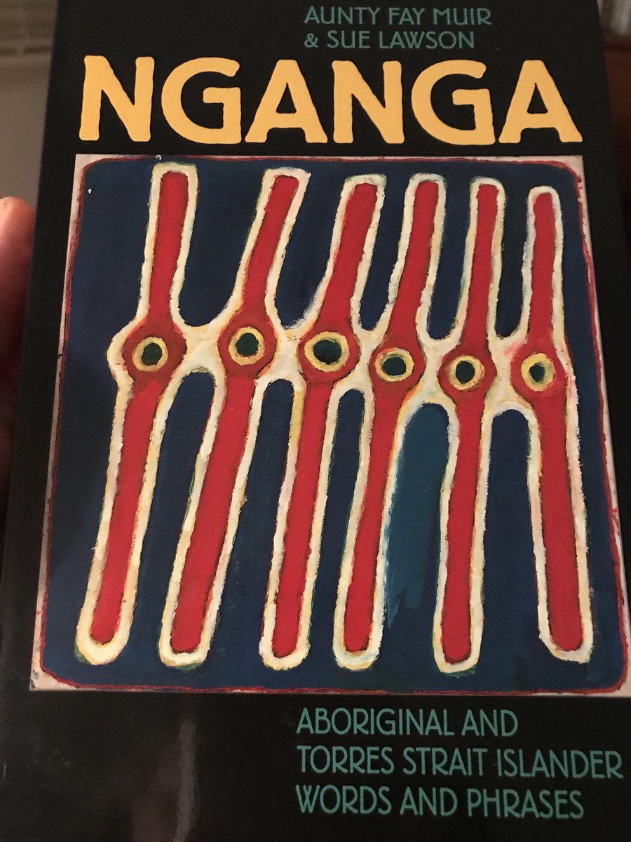 Ruth_Woolven's tweet photo. I bought this fantastic new book at #CBCAVicConference and now have a much better understanding of Aboriginal language and culture. A must have for all school libraries and everyone really. https://t.co/5NwAc7e81K