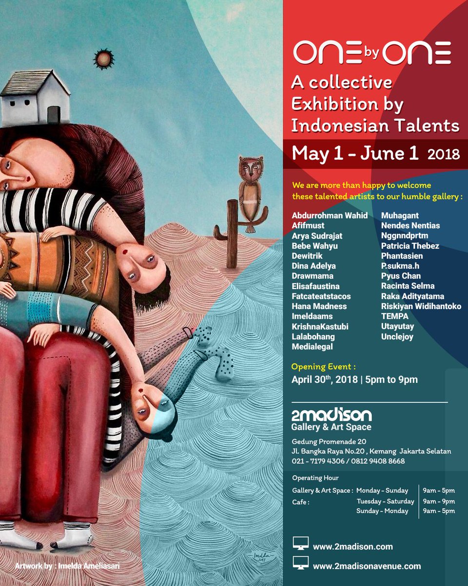 Guys, I just want to remind about my latest exhibition at <a href="/Hello2madison/">2madison (Home |Fashion |Art)</a> Gallery that will last until June 1st 2018. Make sure to come and take a look at my newest painting in there... Enjoy! #Painting #ModernArt #Exhibition #YoungArtists