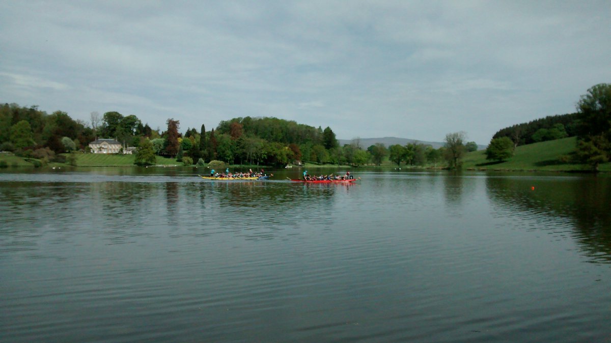 Team from <a href="/CandelisaLLP/">Candelisa</a> winning this race <a href="/conistonhotel/">The Coniston Hotel Country Estate & Spa</a> #dragonboatrace in aid of #charity Between #Skipton &amp; #Settle 9 teams with fastest times go through to semi finals Come and join the fun. Final at 3.30 pm
