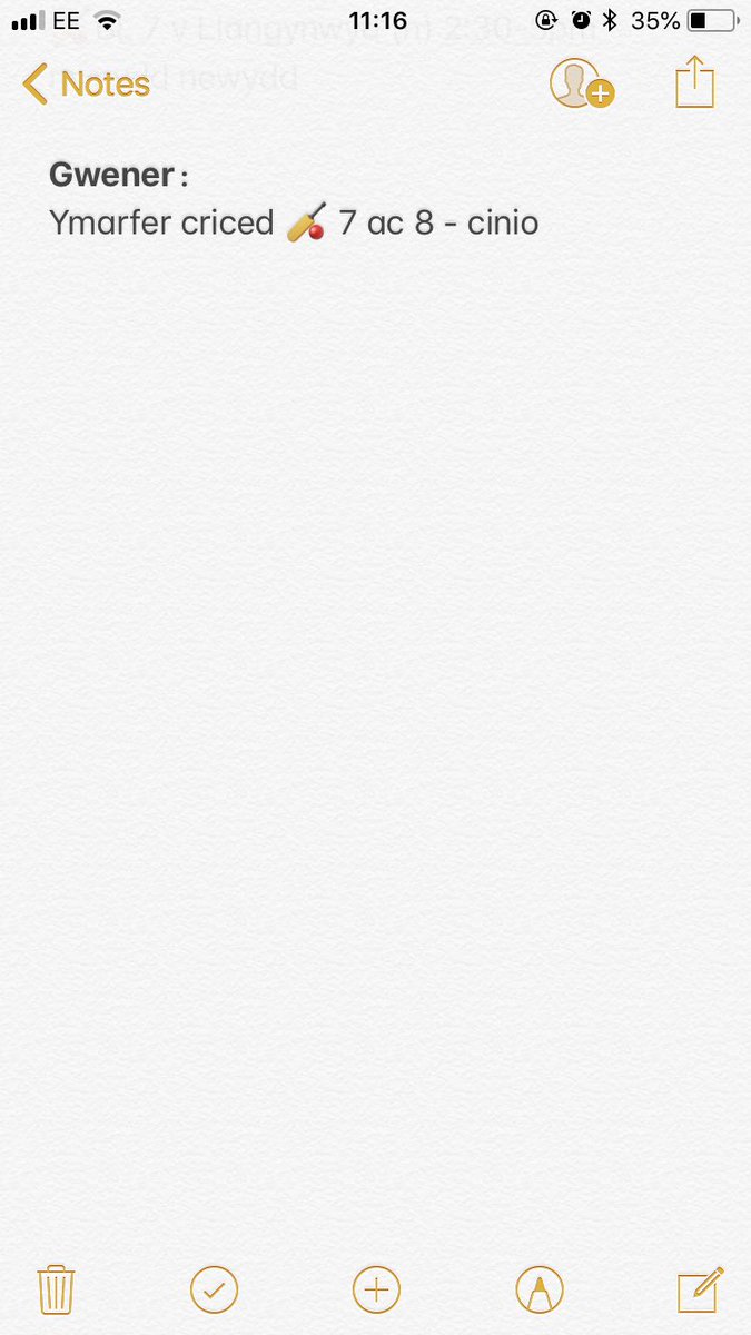 Gweithgareddau’r Wythnos - croesi bysedd am bach o griced 🤞🏻🏏