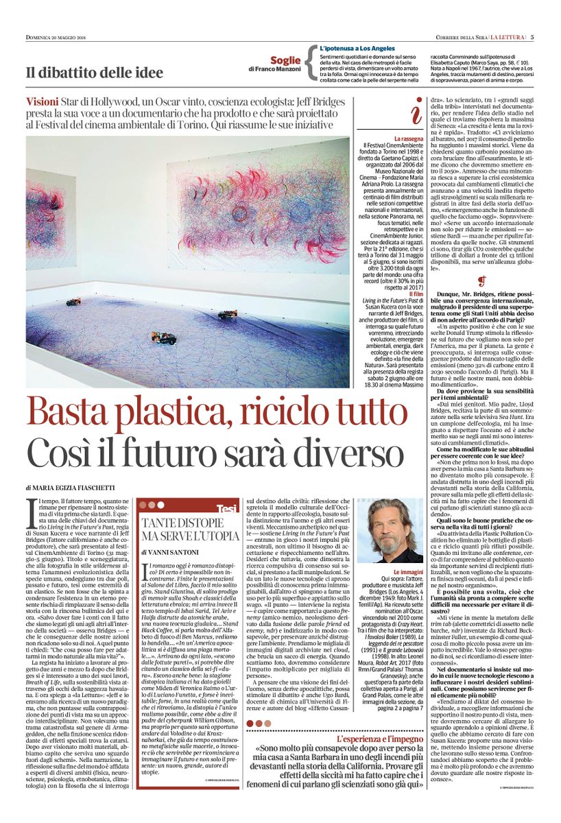 «Forse, in una realtà come quella che ci ritroviamo, la distopia è l’unico realismo possibile...»

<a href="/vannisantoni/">vanni santoni</a> sul <a href="/Corriere/">Corriere della Sera</a> <a href="/La_Lettura/">la_lettura</a> racconta di una passeggiata al #SalTo18, tra romanzi distopici e fantastici, alla ricerca di un'utopia possibile. 🌪️☄️🌥️