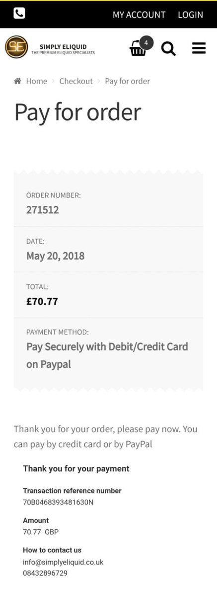 1st order from @Simplyeliquid_ can't wait to get me hands on the feedlink revo kit 😁😎