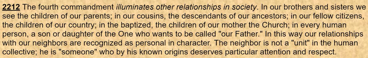 The people I'm talking about are not racists; they simply want the natural society described in the Catechism for themselves and their children. They see that the attack on the family - the "original cell of social life" - is connected to the attack on national identity.