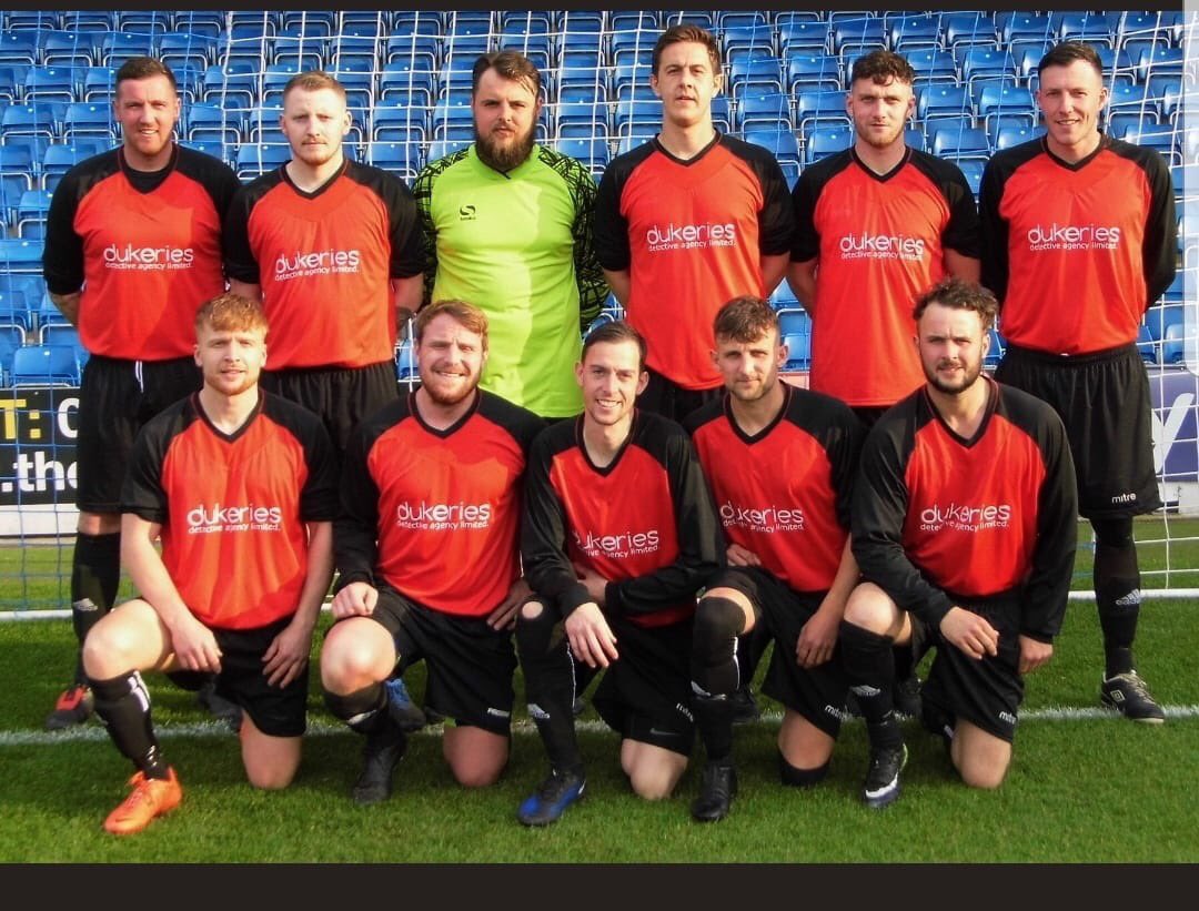 EnquiryAgent's tweet photo. Unfortunately the lads lost in the Alma Cup Final on Friday Night at Chesterfields ground to this seasons treble cup winners, Brittania! https://t.co/abKY0EQe5t