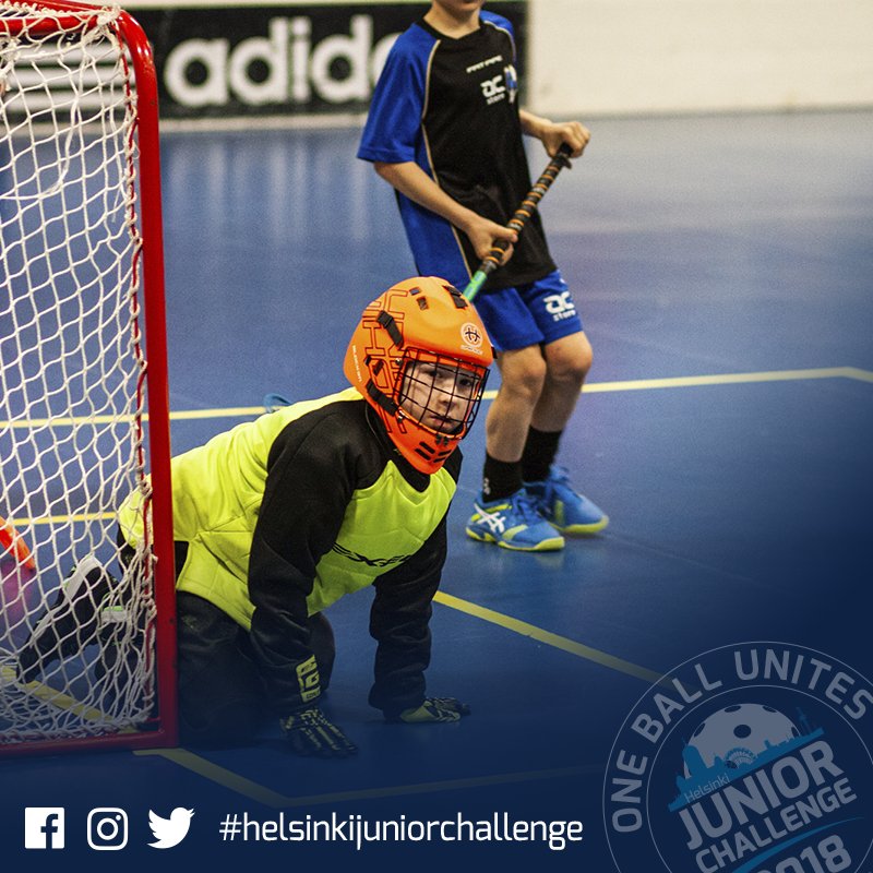 ArenaCenter's tweet image. Eye of the tiger! 

#helsinkijuniorchallenge #salibandy #floorball #innebandy