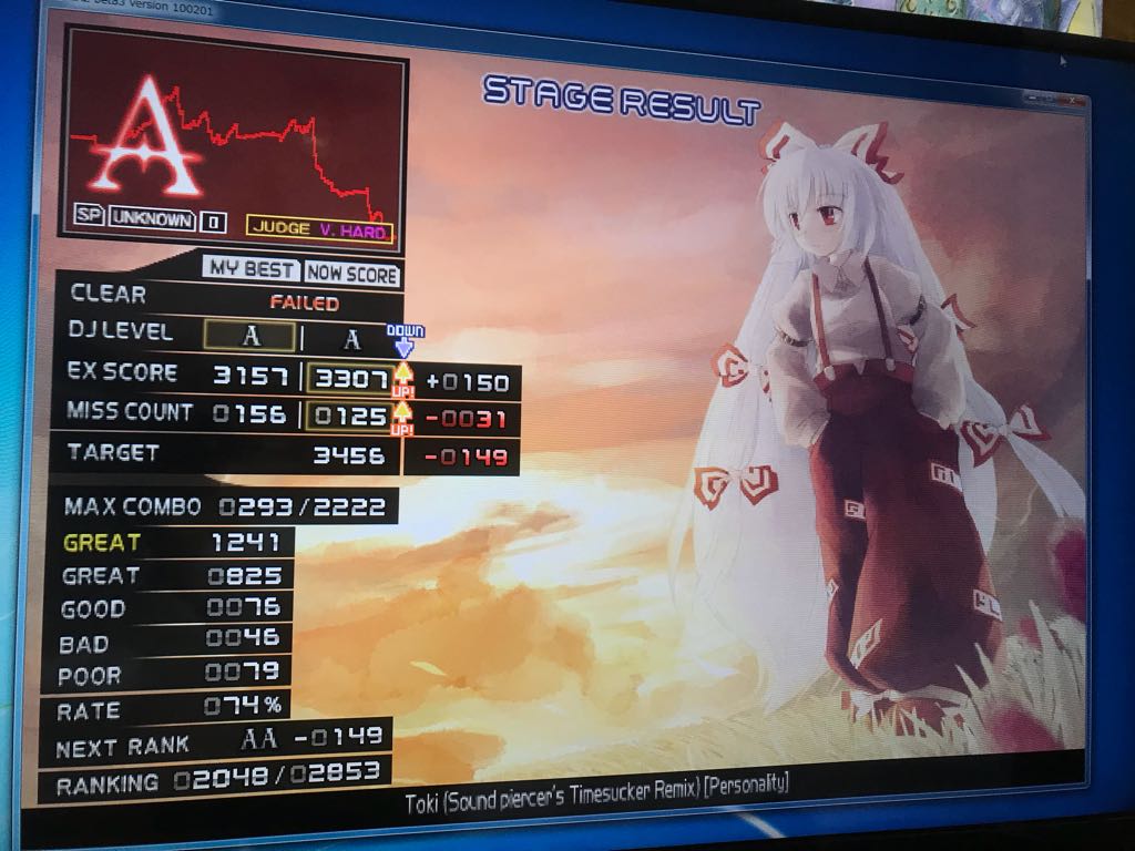 Ry_zero_'s tweet photo. 発狂五段初合格しました！！！！！！！！
一年以上ぶりに段位更新しました😭😭😭 https://t.co/La9ZkW067s
