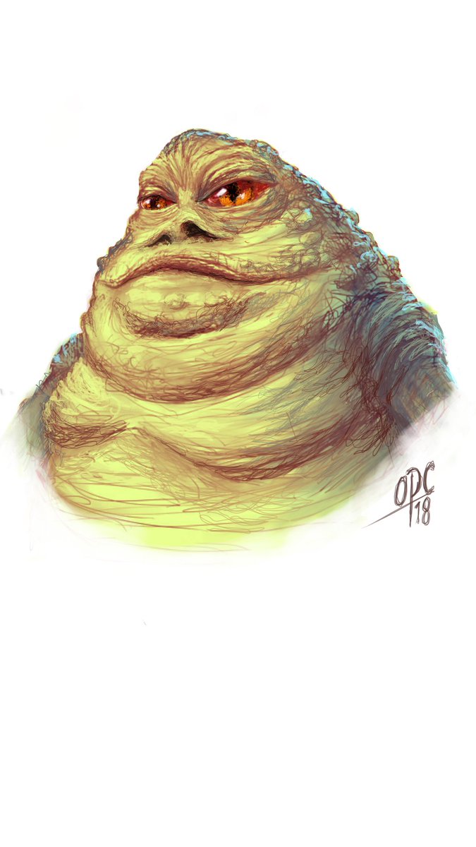 RastasCG's tweet photo. #drawing #draw #sketch #sketchbook #DrawingWithNote4 #conceptart  #jabba #starwars https://t.co/zp5nOMkeSp
