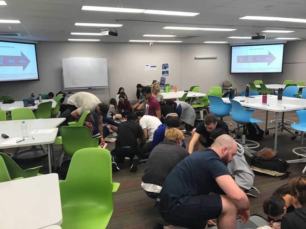 First_Aid_GC's tweet image. It's MAYhem at First Aid GC with over 100 Bond University students completing their CPR or First Aid Courses this month. We hope they are well prepared for their placements. 

#firstaid #CPR #goldcoast2018