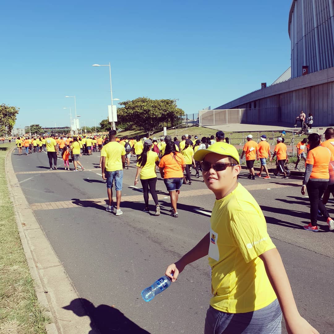 JesseyPan's tweet photo. #DurbanBigWalk #FindYourPace https://t.co/VnoGoDtC8P