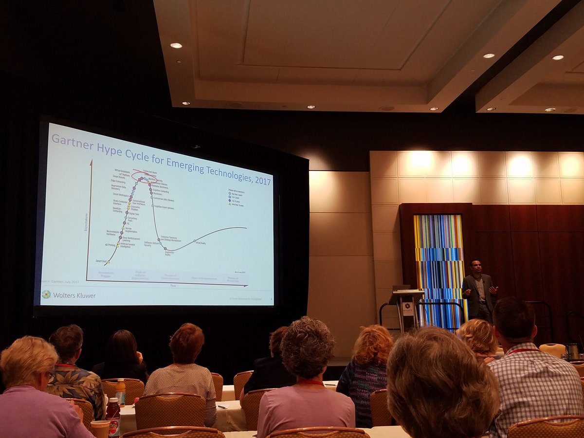CDDSlib's tweet image. Listening to the @wkhealth sunrise seminar on AI in Healthcare at #mlanet18