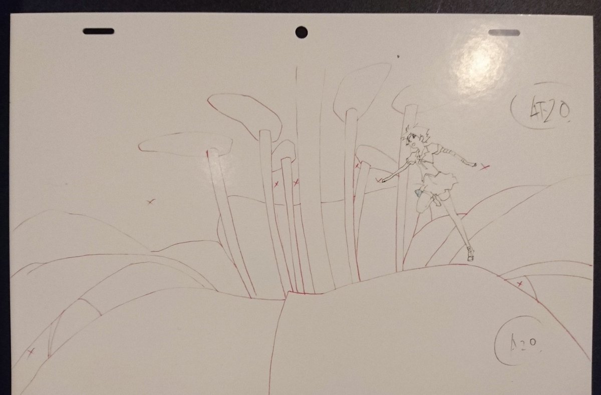 シャフト原画展
化物語 OP3 原画 田中宏紀 