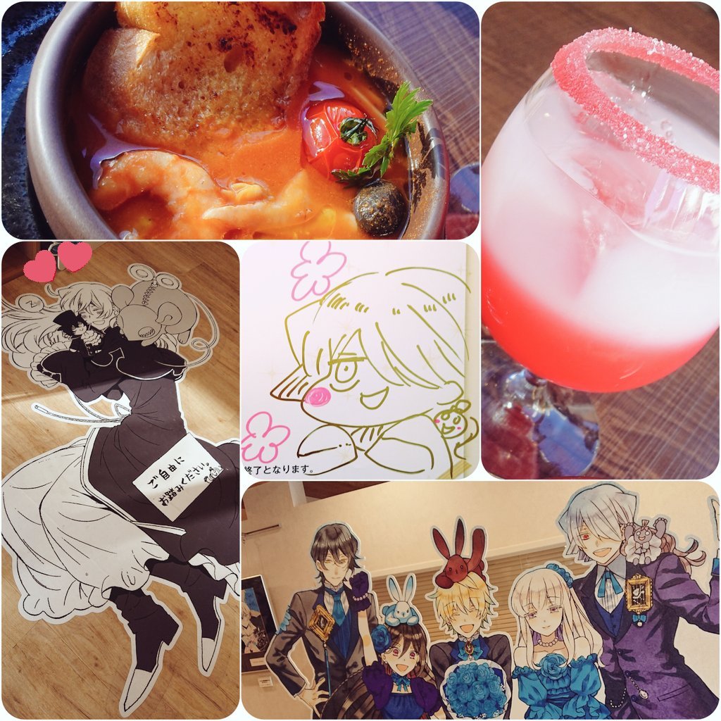 パンヴァニカフェ 望ちゃんと行ってきました!! お料理どれも美味しかった!(エミリーのケーキは結構お腹きた🙄) 望月先生の世界観堪能してきましたよ! とっても素敵でした✨✨ 
