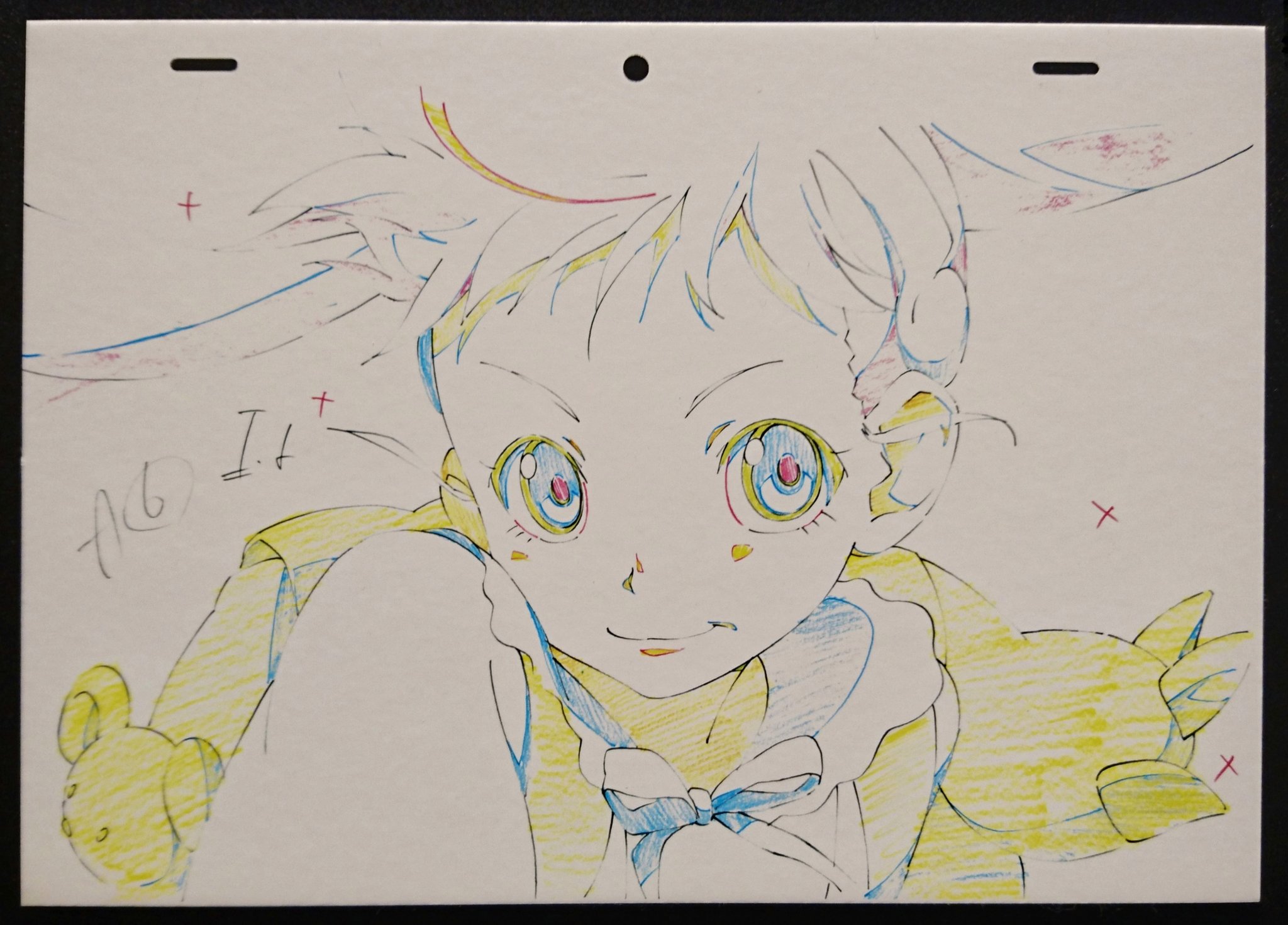 リミナ シャフト原画展 化物語 Op2 原画 河野恵美 T Co Kglrs7wbzh Twitter