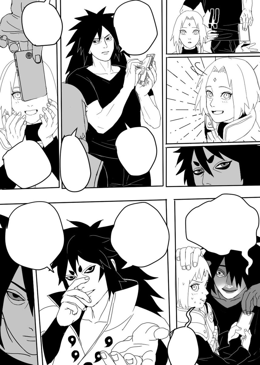 お 題 箱 か ら 1.Madara being paranoid when he see Sakura with Indra 2