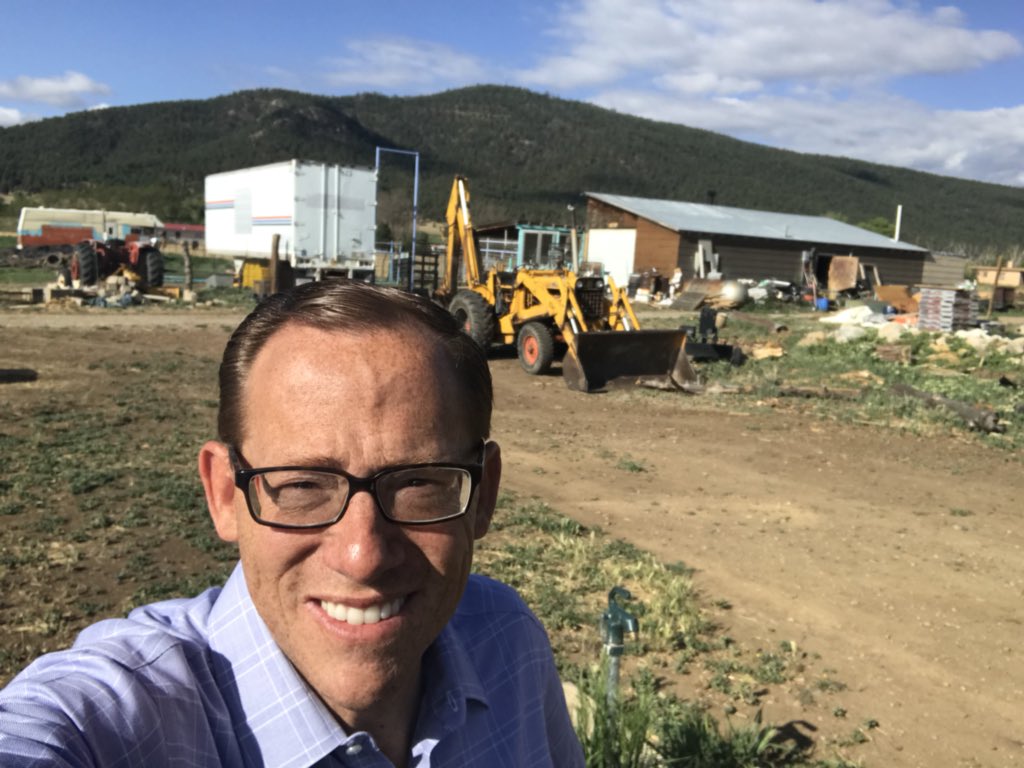 Brian_Colon's tweet photo. Thanks for the memories/support Condado de Mora! Now off to Española and then ABQ this afternoon. ABQ peeps—Please drop by! #LiftUpNM #ColonForAuditor https://t.co/0ciFvPSArT
