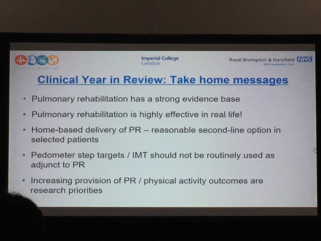 <a href="/toplungdoc/">Will</a> excellent Year In Review on #pulmrehab at #ats2018