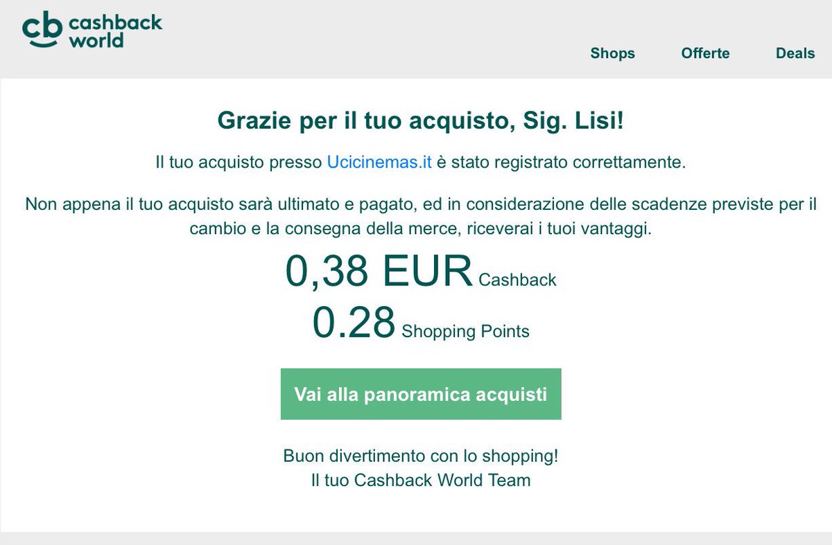 AL_SommO's tweet photo. Ho prenotato per il cinema e ho risparmiato!! 💪🏼💪🏼 cosa stai aspettando??? #cbworld #cashback #lyoness #risparmiare #futuro #determinato #allagrande

ISCRIVITI SUBITO È GRATIS —-> https://t.co/td3xkWE3u3 https://t.co/mZ8SsNq4OW