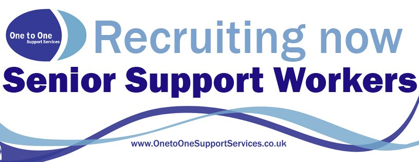 OneToOneSupport's tweet image. We are looking to #recruit a #SeniorSupportWorker in #Sheffield. Applicants must have at least 1 years #expereince in #HealthCare: ow.ly/er8B30jDa80