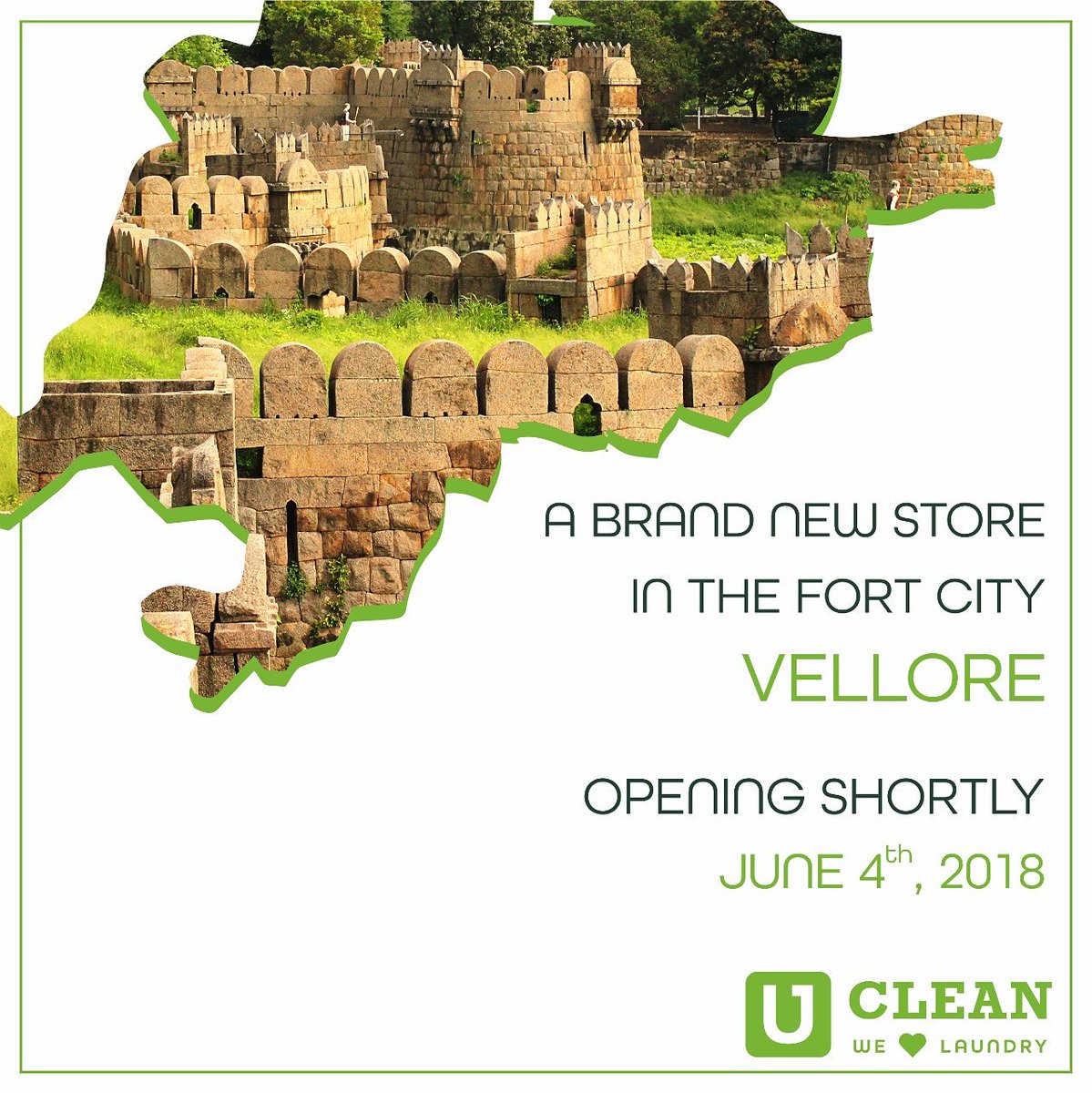 A sparkling new store opening soon! 🌟
Check out our mobile app 📱bit.ly/2IyLQl4 and locate your nearest store.💁‍♀️

You can also ring us at +91 9999759911
#UClean #hasslefreelaundry #UCleanapp #installnow