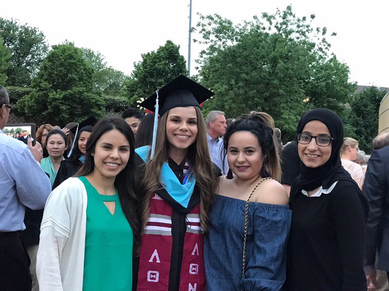 AG_Lambdas's tweet photo. We would like to congratulate our sister, Elizabeth Fairbanks, for receiving her master’s in teacher education yesterday! Sister we are so proud of you and couldn’t be more grateful❤️☺️ We wish you the best on your new adventure!🌹 #oncealambdaalwaysalambda #lambdaGrad https://t.co/yqfjHpzXXG