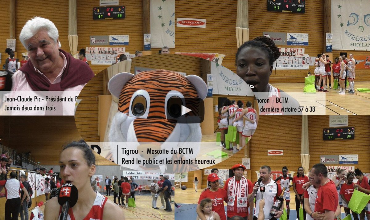 #PlayOffs #NF1 : Revivez la dernier soirée du #BCTM en photos et vidéos bit.ly/2IwKrPr