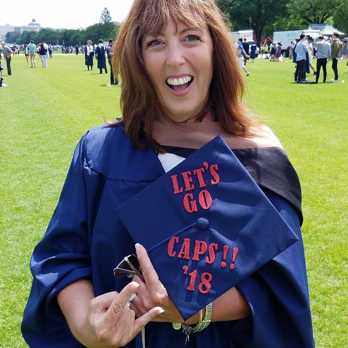 #GWCommencement #ALLCAPS