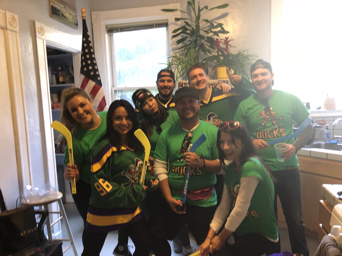 laurenmzabel's tweet photo. We will QUACK you! 🦆 #MightyDucks #DB2B @Baytobreakers https://t.co/YgA2WtsA21