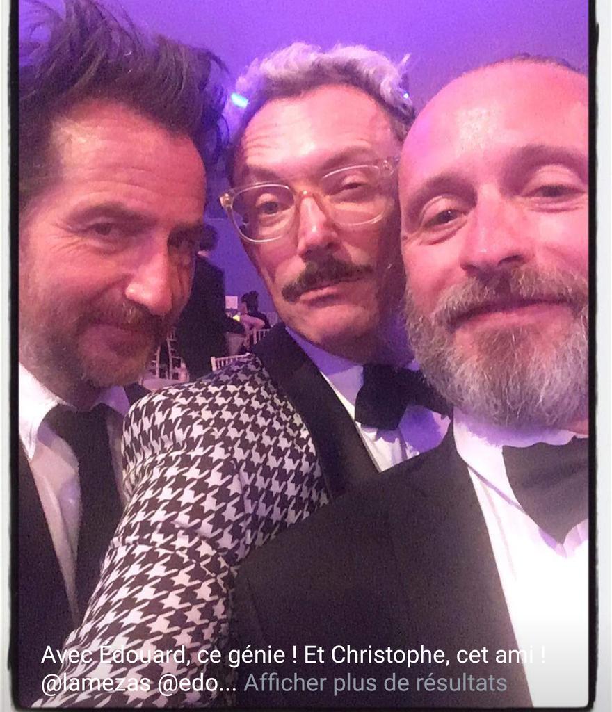 lamezas32's tweet photo. Repas de clôture. #FestivalDeCannes #edouardbaer #patrickfabre https://t.co/meCql0lxEA
