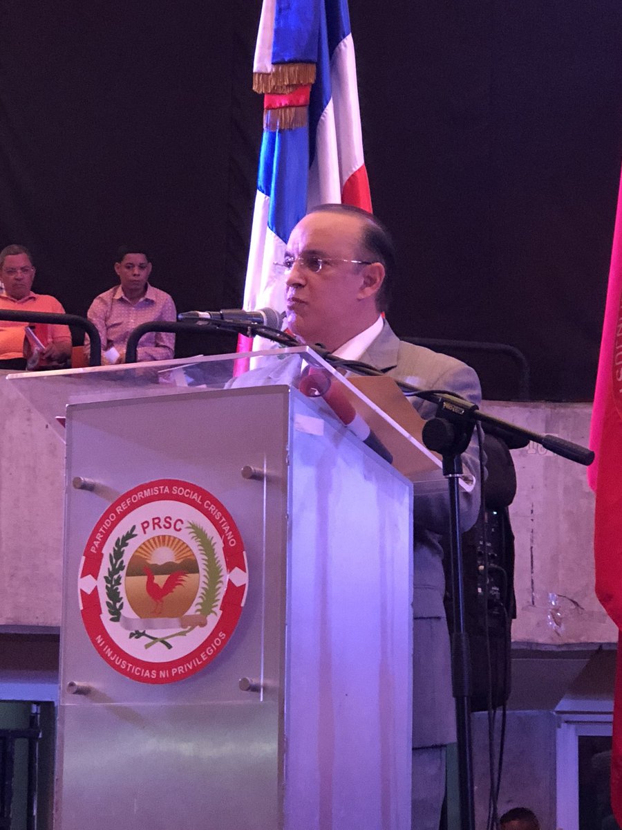 wrgenao's tweet photo. @QuiqueAntun se dirige a los presentes en la #AsambleaNacionalOrdinariaPRSC #SoyPRSC ya como Presidente electo del @PartidoPRSC https://t.co/f4CaCsZDeF