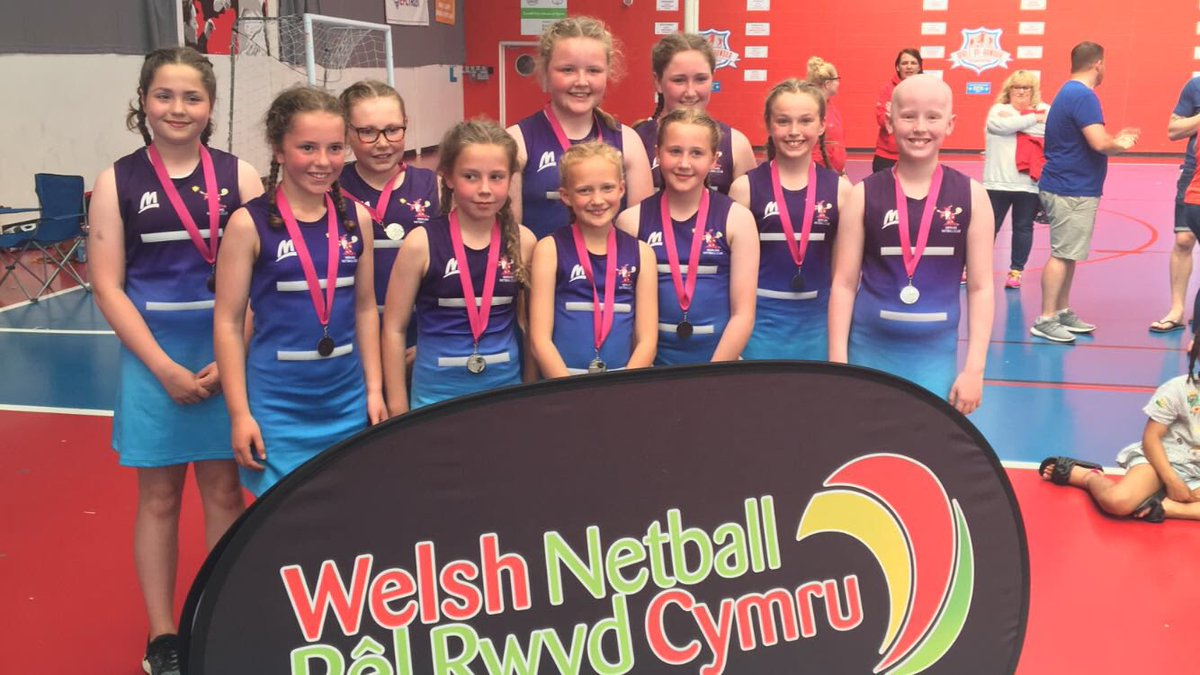 merlins_netball's tweet photo. The club is very proud of this U11s Squad ... 2nd π₯ in @WelshNetball U11 National Club Finals and only loosing out on the final by 2 goals #amazing #welldone #greatnetball #futureplayers https://t.co/2PyBecXgxE