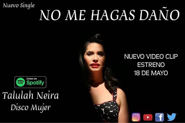RedBuay's tweet photo. Nuevo Video  Single @TalulahNeira #NoMeHagasDaño #YouTube     https://t.co/P26Tlg43Vp #reggae https://t.co/l0CedEAWC8