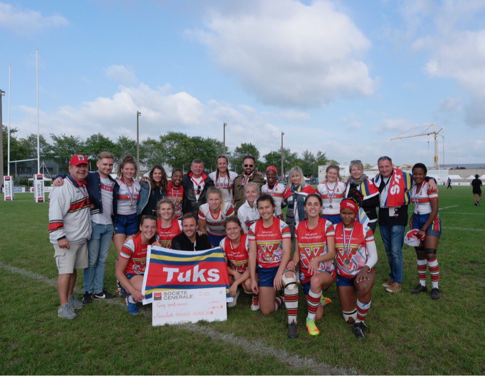 TonnerDrones's tweet photo. We couldn’t be prouder of our @DeltaDrone Tuks Women for finishing 2nd at the @StanislasSevens! Next stop: @CentraleSeven in Paris and @benidormsevens in Spain! 

#runnerup #stanislassevens #rugby #rugbysevens #womensrugby #tournament #championship @RocketMineSA @TuksSport https://t.co/72M7g7koUZ