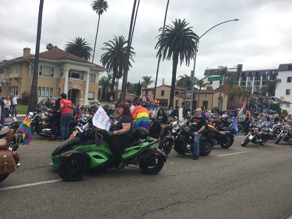 katjournaling's tweet photo. Thousands have already gathered on ocean Blvd for the #LBPrideparade https://t.co/jxbI2fYvhi