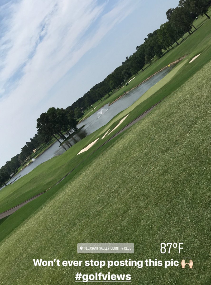 This doesn’t get old 🙌🏻⛳️
#golfviews #pleasantvalleycc #golfarkansas #golfday